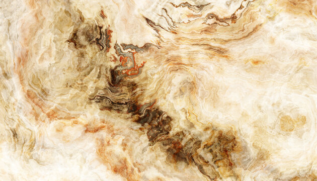 Brown White Marble Texture