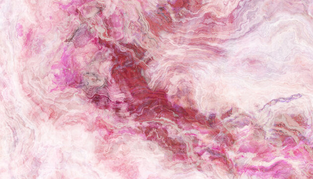 Pink Onyx Abstract Marble Texture