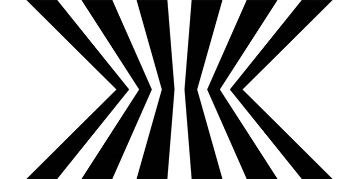 Abstract perspective line wave stripes with 3d dimensional effect.