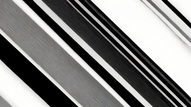 Abstract Diagonal Lines: Black, White, and Grey Geometric Design
