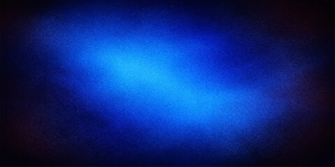 Obraz premium Abstract dark blue grunge background with light texture and vintage wall pattern