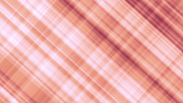 Abstract diagonal striped pattern in shades of peach and deep red