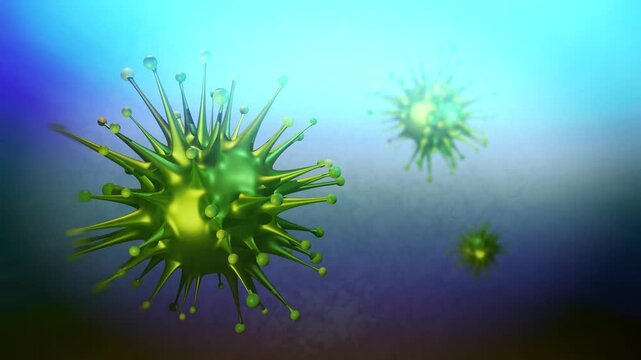 Nipah Virus 3D Simulation - Zoonotic Virus in Humans - ALT Angle