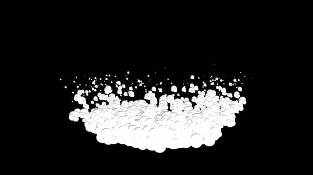 2d smoke vfx transparent backgorund with alpha channel
