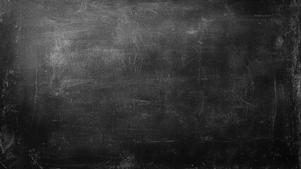 Obraz premium Dark Blackboard of Chalkboard Texture Background.