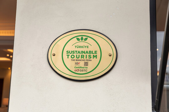 Brass certification plate for sustainabiliy