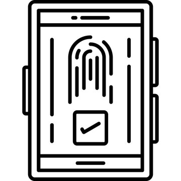 Biometric Authentication Icon
