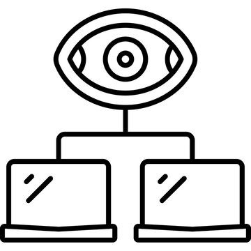 Remote Network Monitoring Icon