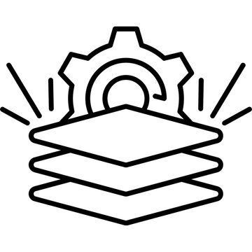 Batch Processing Tasks Icon