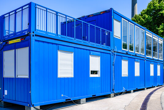 typical mobile office container