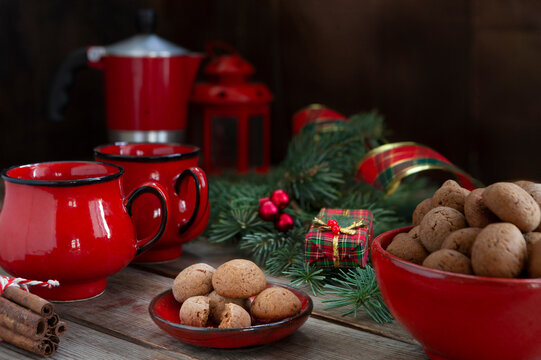 Homemade Pebernodder Danish Christmas Spice Cookies