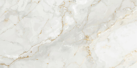 Fototapeta premium Luxurious White Marble Texture With Gold And Gray Veining Patterns, Elegant Natural Stone Background For Premium Wallpaper Design