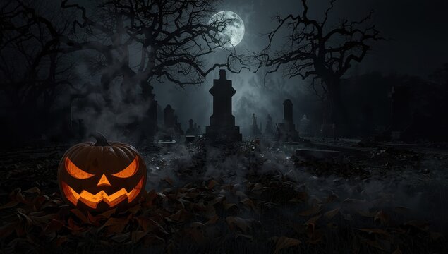 Pumpkin-themed spooky celebration.