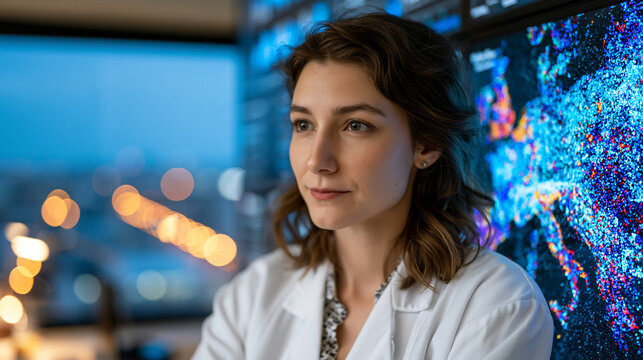 Single epidemiologist reviewing biobank  2
