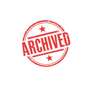 archived stamp