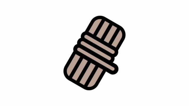 Paracord symbol - Military icon.