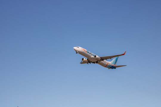Commercial passenger jet airliner