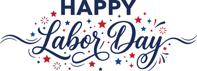 Happy labor day wishes and greetings celebrating workers' rights and achievements © Shopna