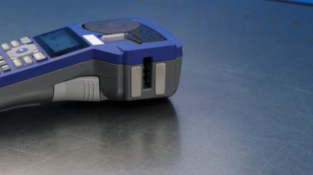 Thermal printing printer. It is used for marking in the electrical control panel. 