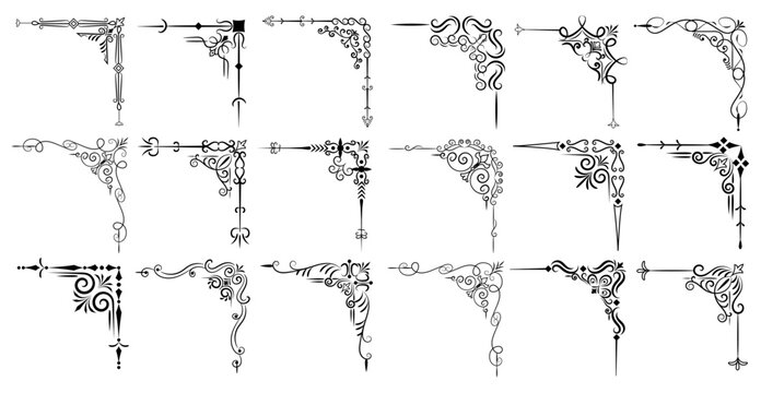ornate corners