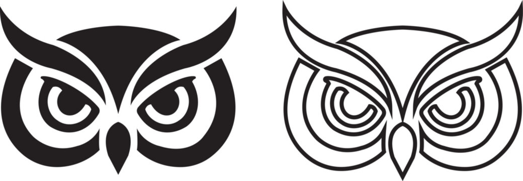Carnival mask icon set collection with masquerade theater comedy tragedy animal and Venetian mask symbols in solid and outline styles isolated on transparent background
