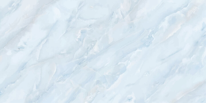 Abstract blue winter water background with snow, ice texture, clouds, frost and cold nature pattern surface