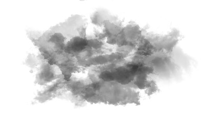 Gray cloud texture element with background abstract churning component contrast as PNG element © Galaxy cabinet