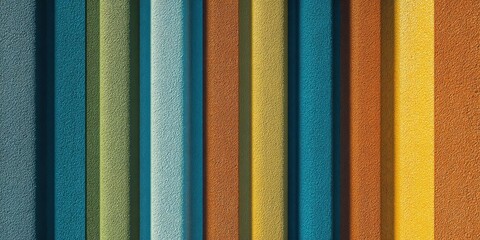 Colorful Vertical Striped Background with Gradient Texture