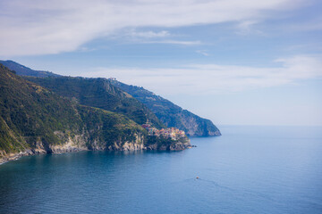 Fototapeta premium In the historic center of Corniglia