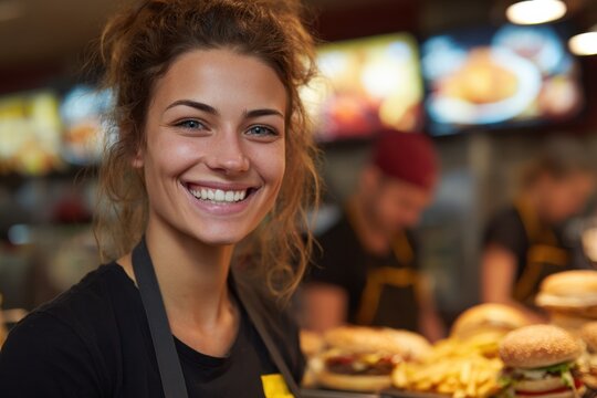 Summer Job Teenagers at Fast Food Part Time