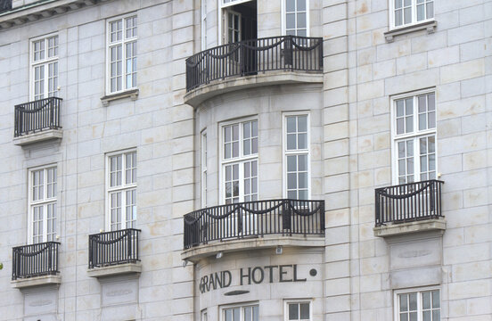 Fachada del Grand Hotel de Oslo