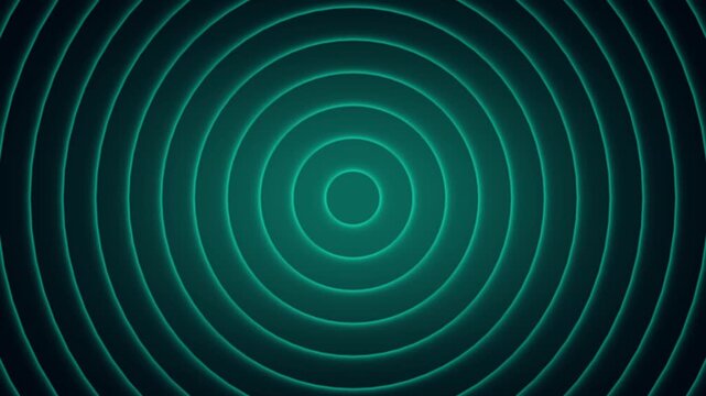 Concentric rings form a modern abstract design backdrop layout. Seamless concentric rings provide an elegant corporate presentation backdrop. Creative motion design with concentric rings.