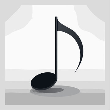 Single Eighth Note Musical Symbol