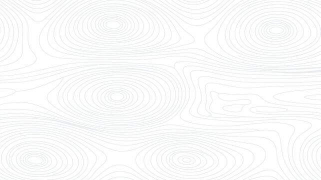 Concentric line pattern on white background abstract topographic map style