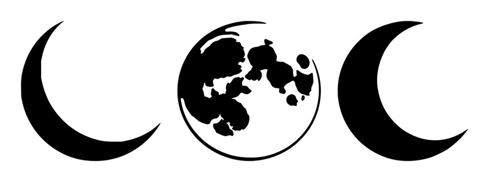 Sleep tracking moon icon set with solid black icon on white background featuring sleep tracking, moon, night with icon and minimalist