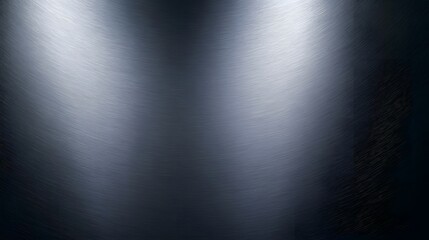 Fototapeta premium Abstract metallic surface texture with diffused lighting creates a sleek and modern industrial backdrop