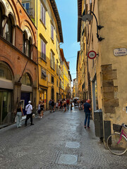 Obraz premium Lucca Street Alley