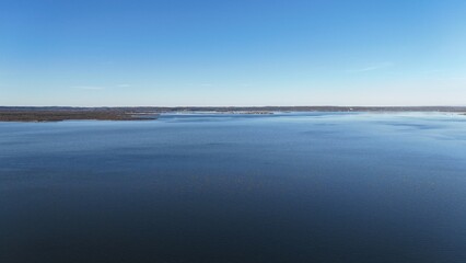Fototapeta premium The Highland Lakes of central Texas