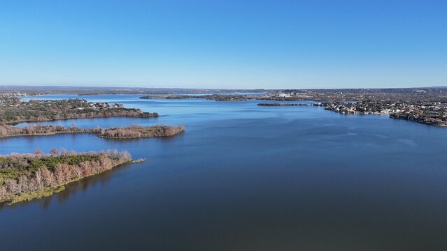 The Highland Lakes of central Texas
