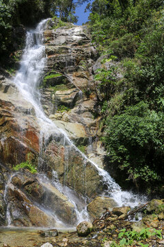 Waterfall in the Sacred Valley