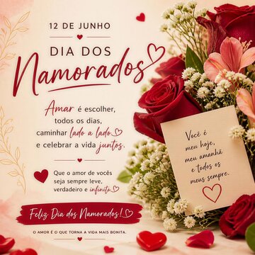 Cart&atilde;o do dia dos namorados, 12 de junho