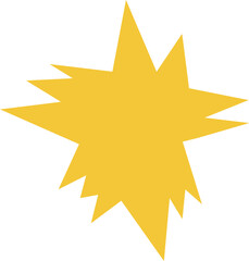 Obraz premium Abstract starburst symbol