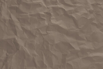 Brown crumpled paper texture background © Rawpixel.com