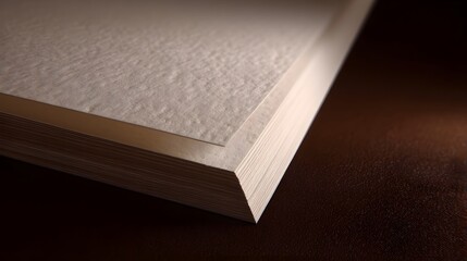 Fototapeta premium A close up view of a soft textured light colored surface providing a minimalist and empty background