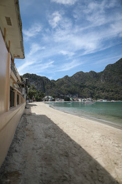 view of the beach