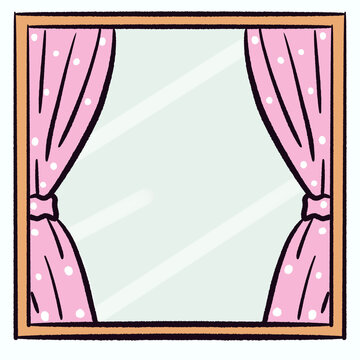Square window