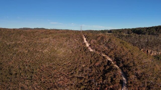 Morialta Conservation Park, Woodforde, Adelaide Hills, South Australia &ndash; 4K Aerial Drone Footage of Rocky Cliffs, Bushland Trails, Wilderness Canyon and Natural Landscape