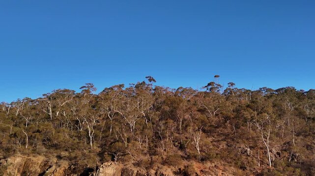 Woodforde, Adelaide Hills, South Australia &ndash; 4K Aerial Drone Footage of Morialta Conservation Park, Rocky Cliffs, Bushland Trails, Waterfall, Wilderness Canyon and Natural Landscape