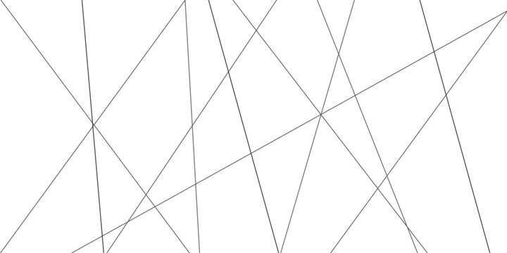 Random geometric line pattern on a transparent background. Random line low poly pattern. abstract seamless line vector. Random chaotic lines abstract geometric patterns of modern design.