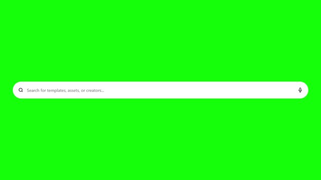 Green screen with three white text boxes and placeholder text for video or motion graphics